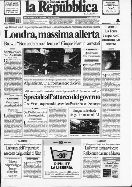 Il lunedì de La repubblica